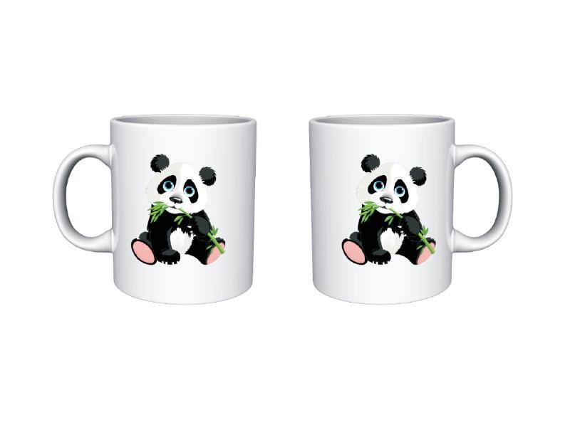 Ceramic Coffee Mug with Printed Funny Panda – Delhi Digital Print